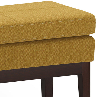 Carlson - Ottoman Bench, Mid Century Design Simpli-Home