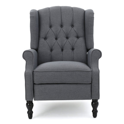 Tufted Arm Chair Recliner Noble House
