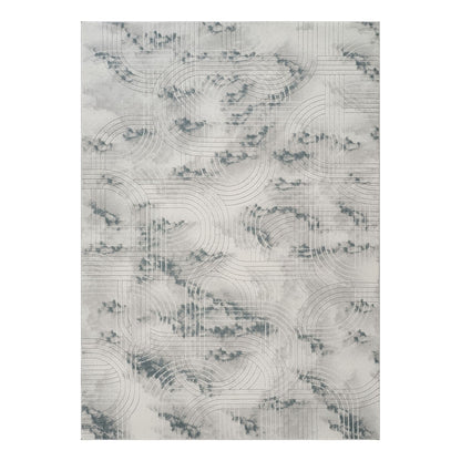 Geometrix - Area Rug With Geometric 3D Effect Icona Home Decor