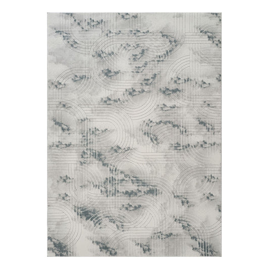 Geometrix - Area Rug With Geometric 3D Effect Icona Home Decor