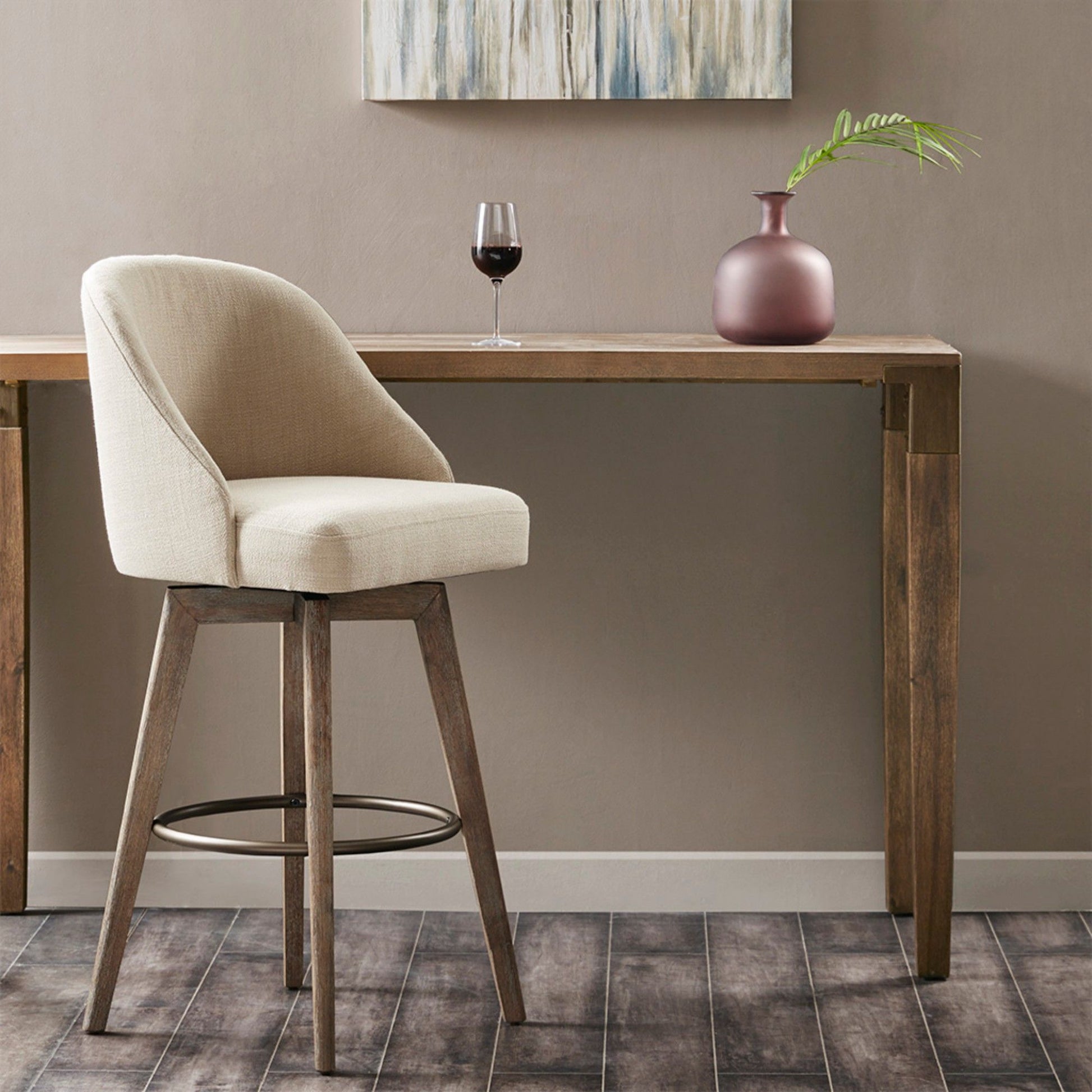 Bar Stool With Swivel Seat - Sand JLA