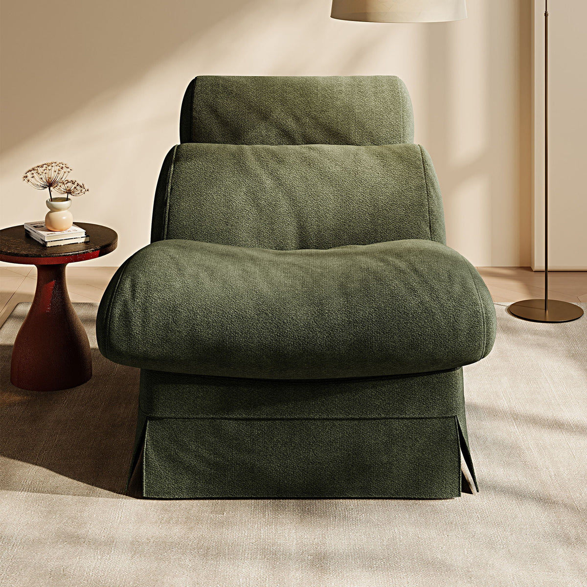 Accent Chair, Soft Medium Firm Upholstery For Living Room Home Essentials