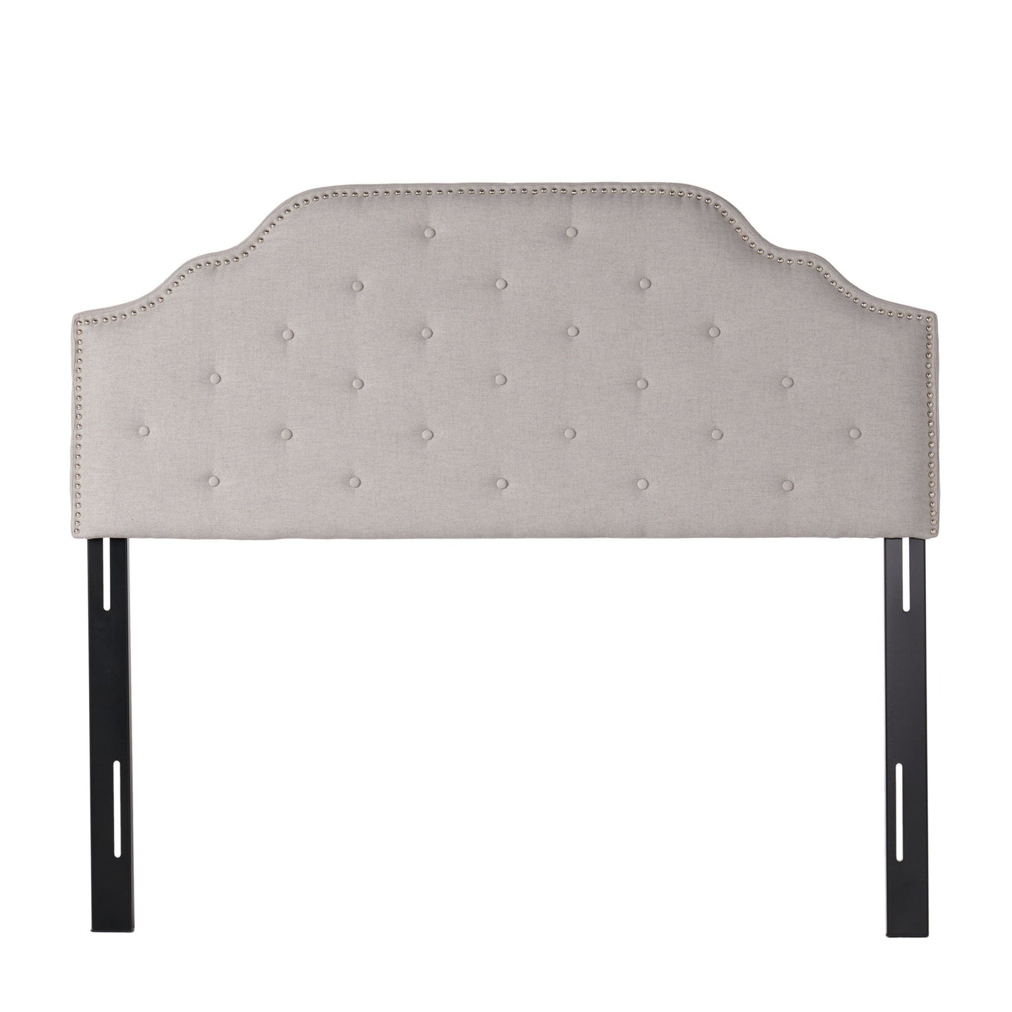 Luella - Button Tufted Upholstered Headboard Noble House