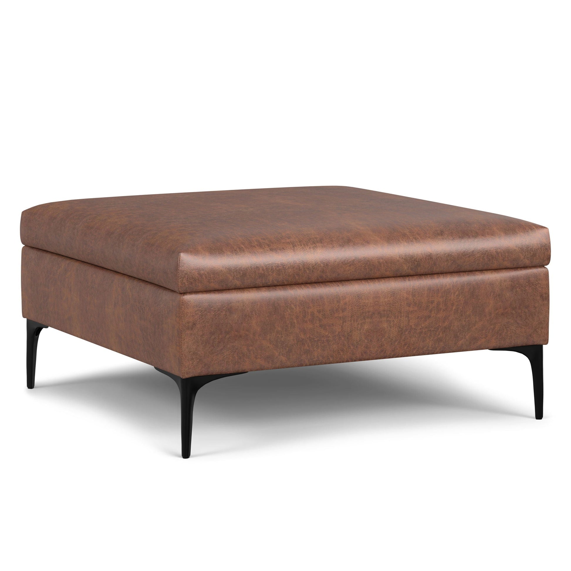 Rebecca - Multifunctional Coffee Table Storage Ottoman With Lift Up Lid Simpli-Home