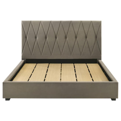 Delsea - Upholstered Platform Bed Coaster Fine Furniture