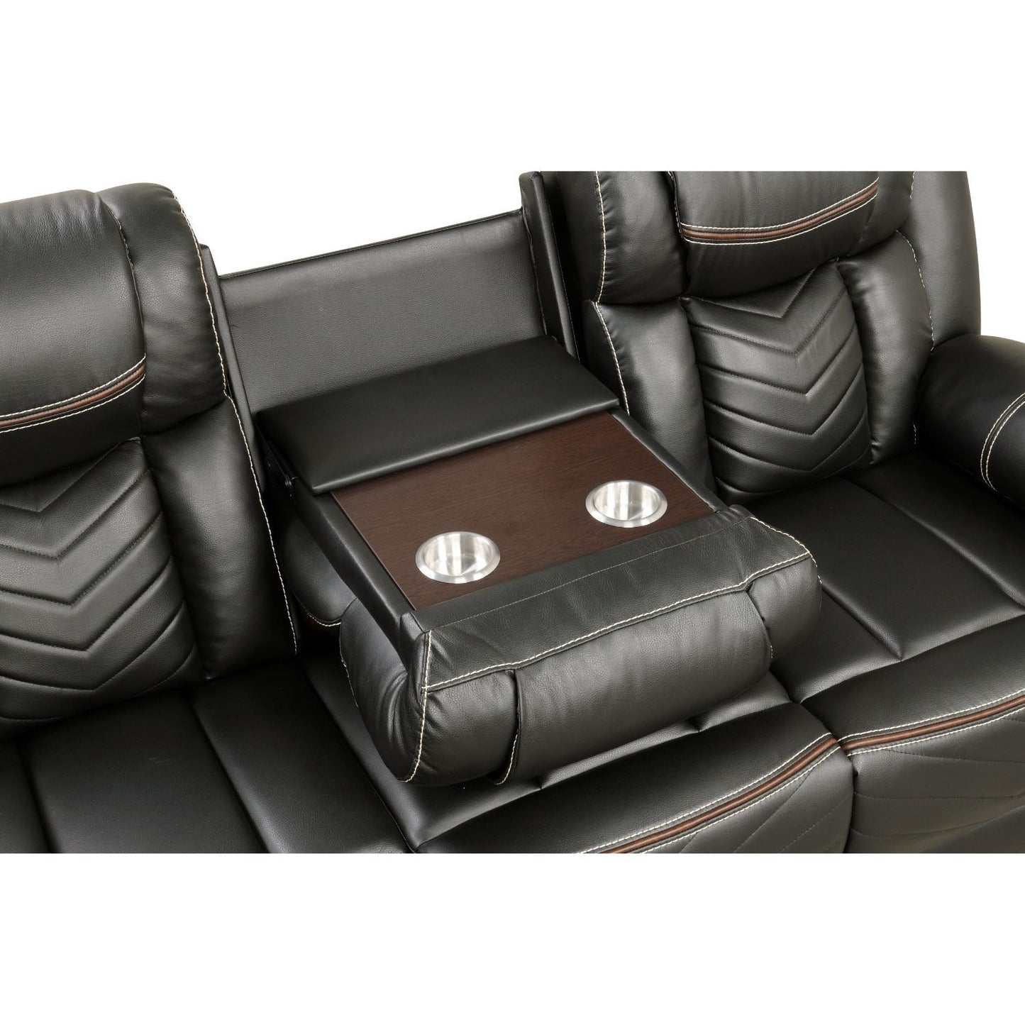 Challenger - LED Power Recliner Sofa Matrix Furniture Group