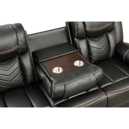 Challenger - LED Power Recliner Sofa Matrix Furniture Group