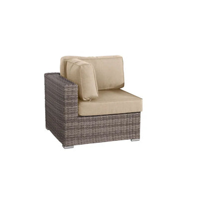 Outdoor Wicker Seating Group With Cushions LSI Patio Furniture