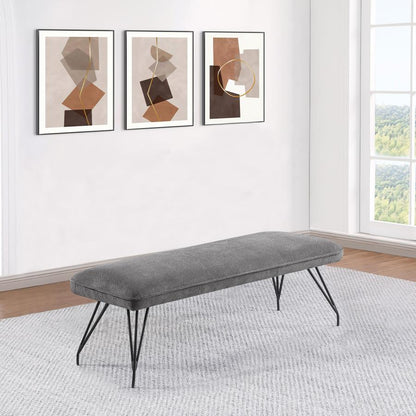 Dodson - Fabric Upholstered Dining Bench Coaster Fine Furniture