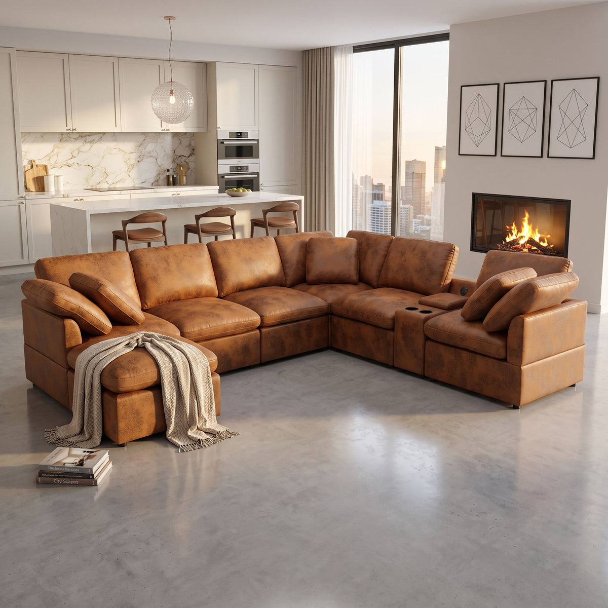 Modular Design Cloud Sofa, Freely Configurable Home Essentials