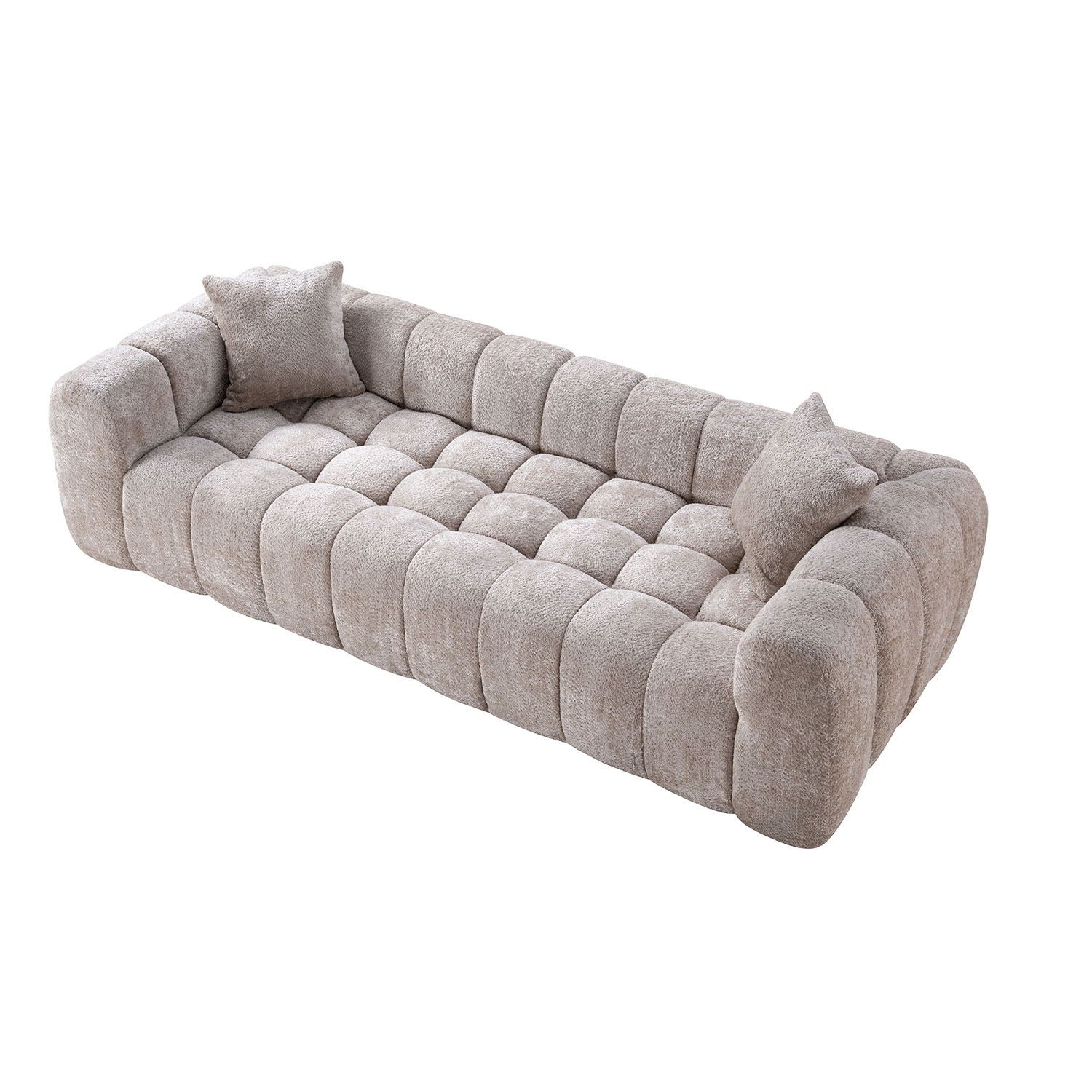 Marshmallow Cloud Compressed Sofa Oversized With 2 Cushions Home Essentials