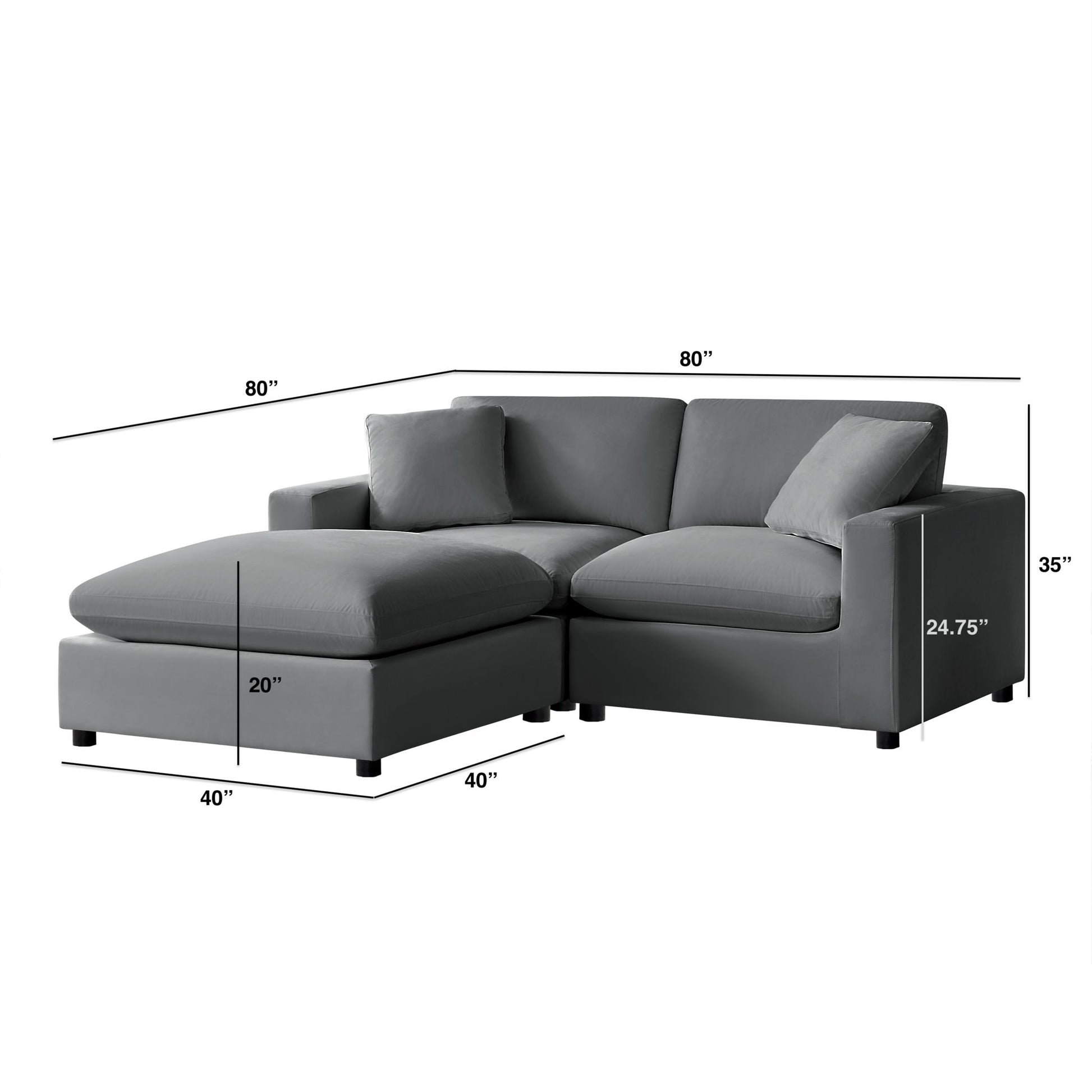 Caylie - Modular Sectional Home Essentials