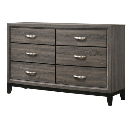 Watson - 6-Drawer Dresser - Gray Oak