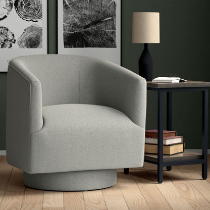 Accent Chair With Swivel Function Emerald Home