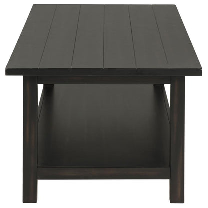 Payne - Wood Coffee Table with Shelf Coaster Fine Furniture
