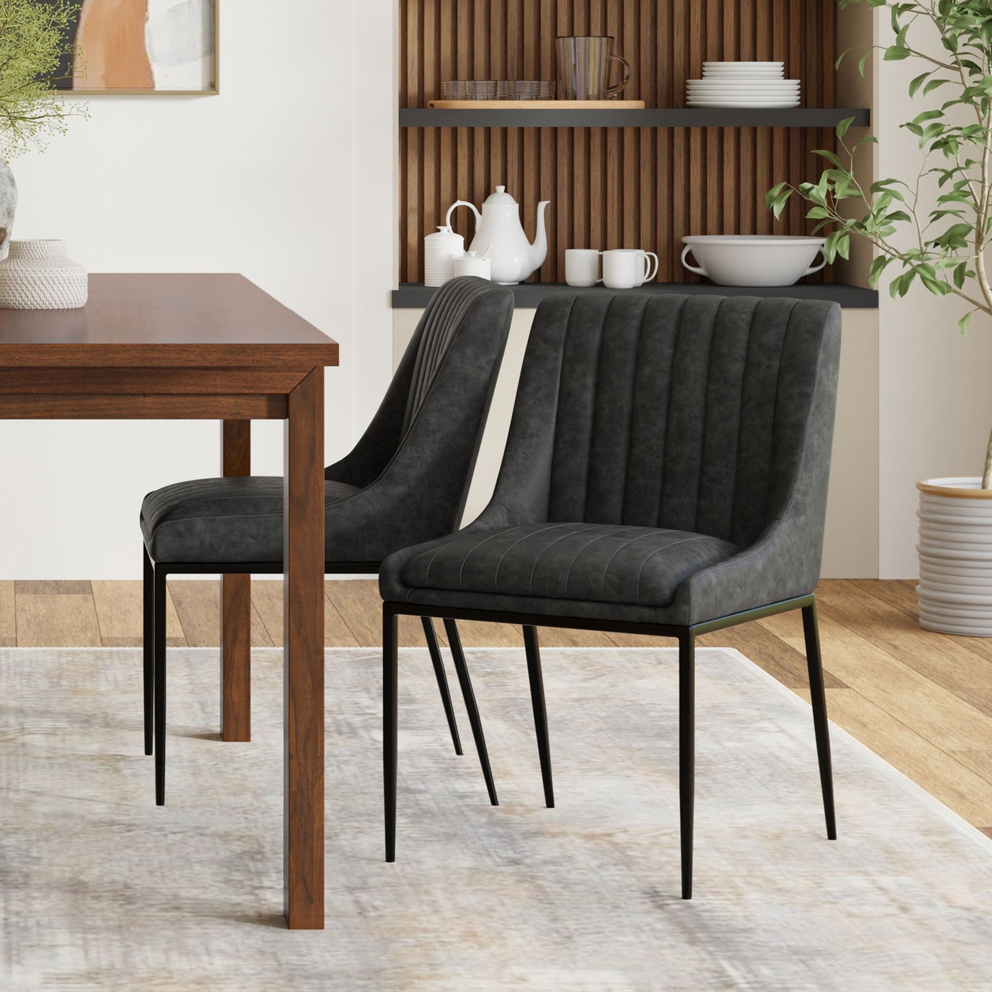Melody - Versatile Upholstered Dining Chair (Set of 2) Simpli-Home