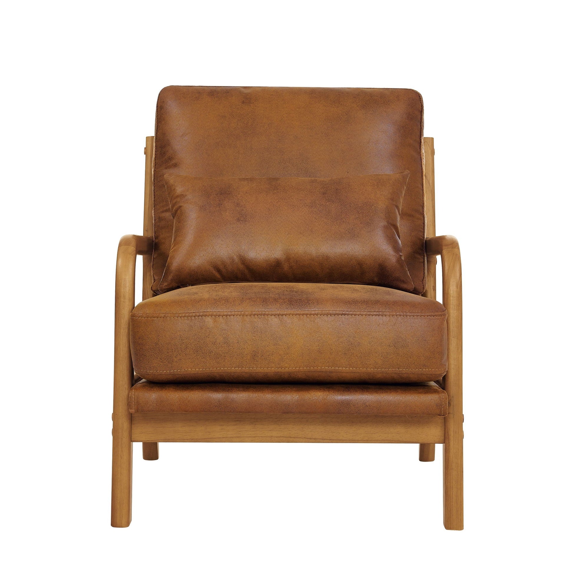 Lounge Chair - Light Brown Home Essentials