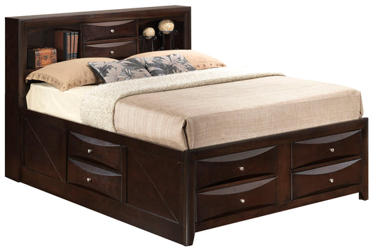 Marilla - Storage Bed With Bookcase Headboard Glory Furniture