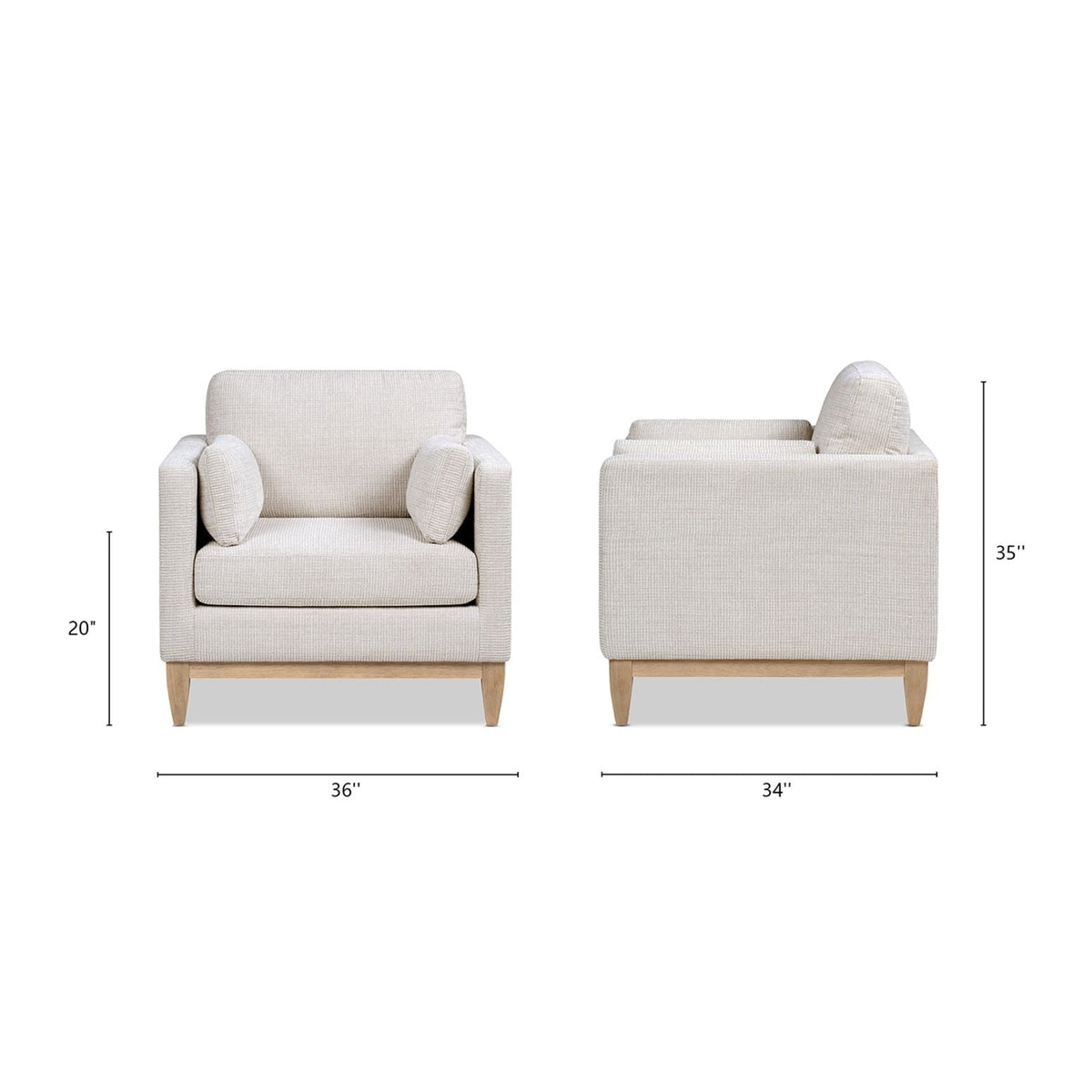 Knox - Arm Chair Jennifer Taylor Home