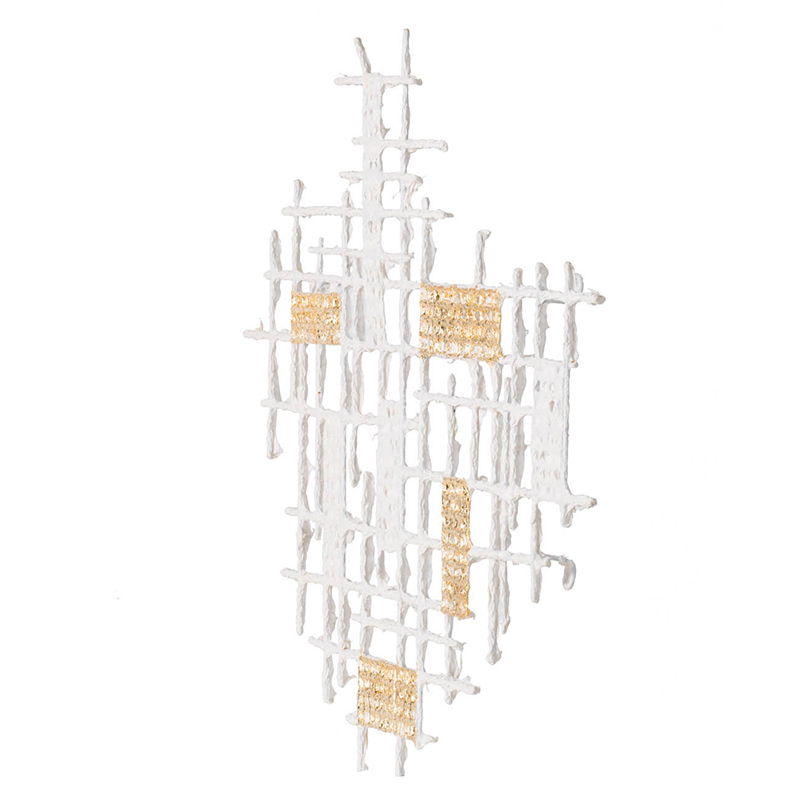 Wall Decor - White / Gold Daily Nest