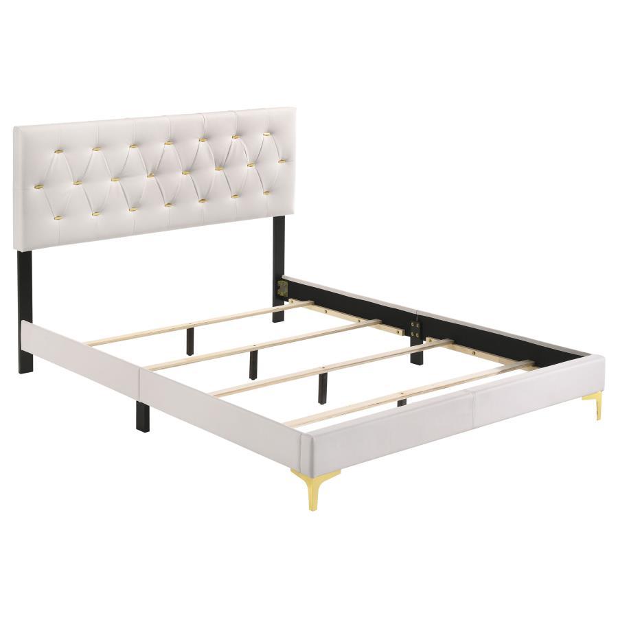Kendall - Panel Upholstered Bed CoasterEveryday