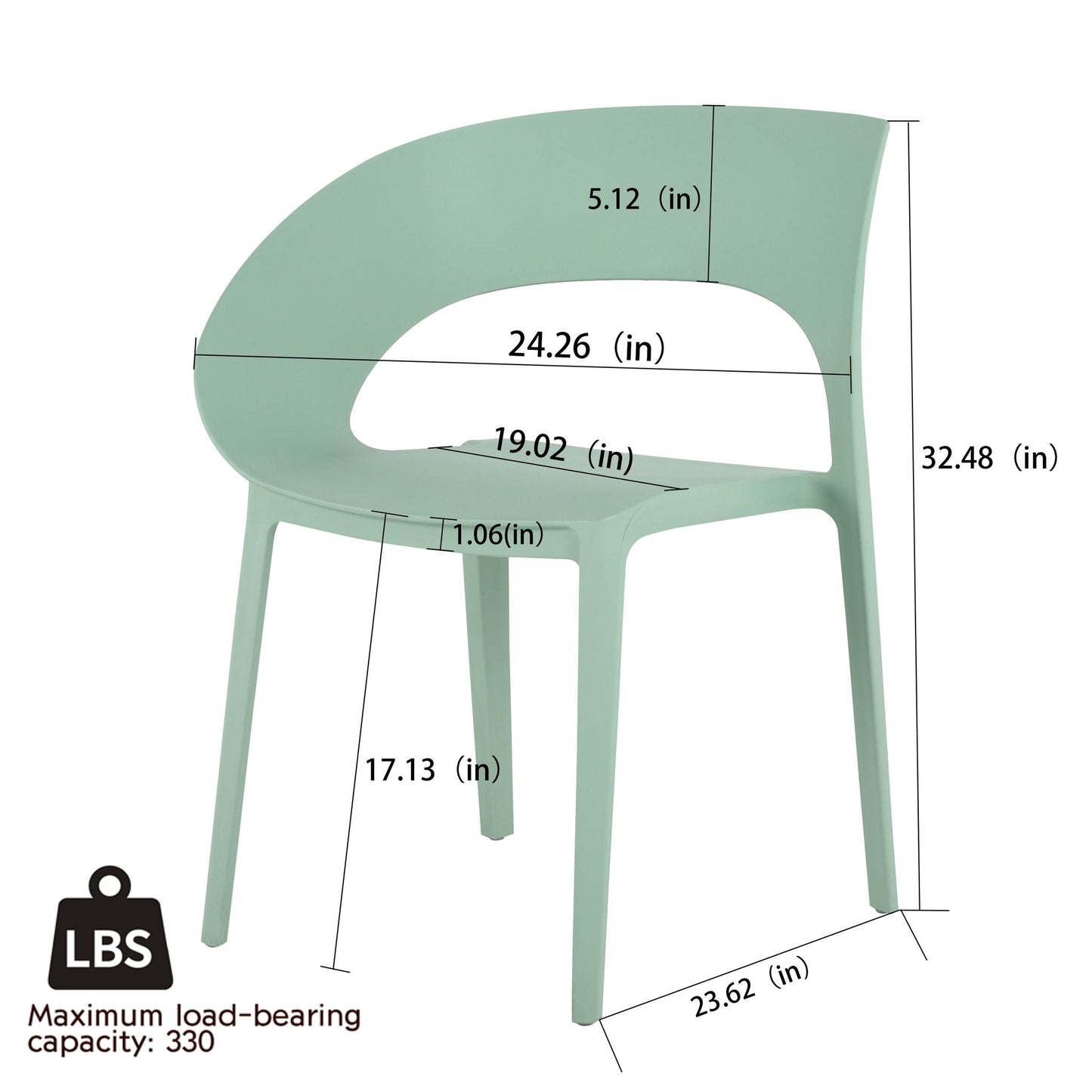 4 Piece Set Of Modern Designed Single Chairs With Folding Square Table Home Essentials