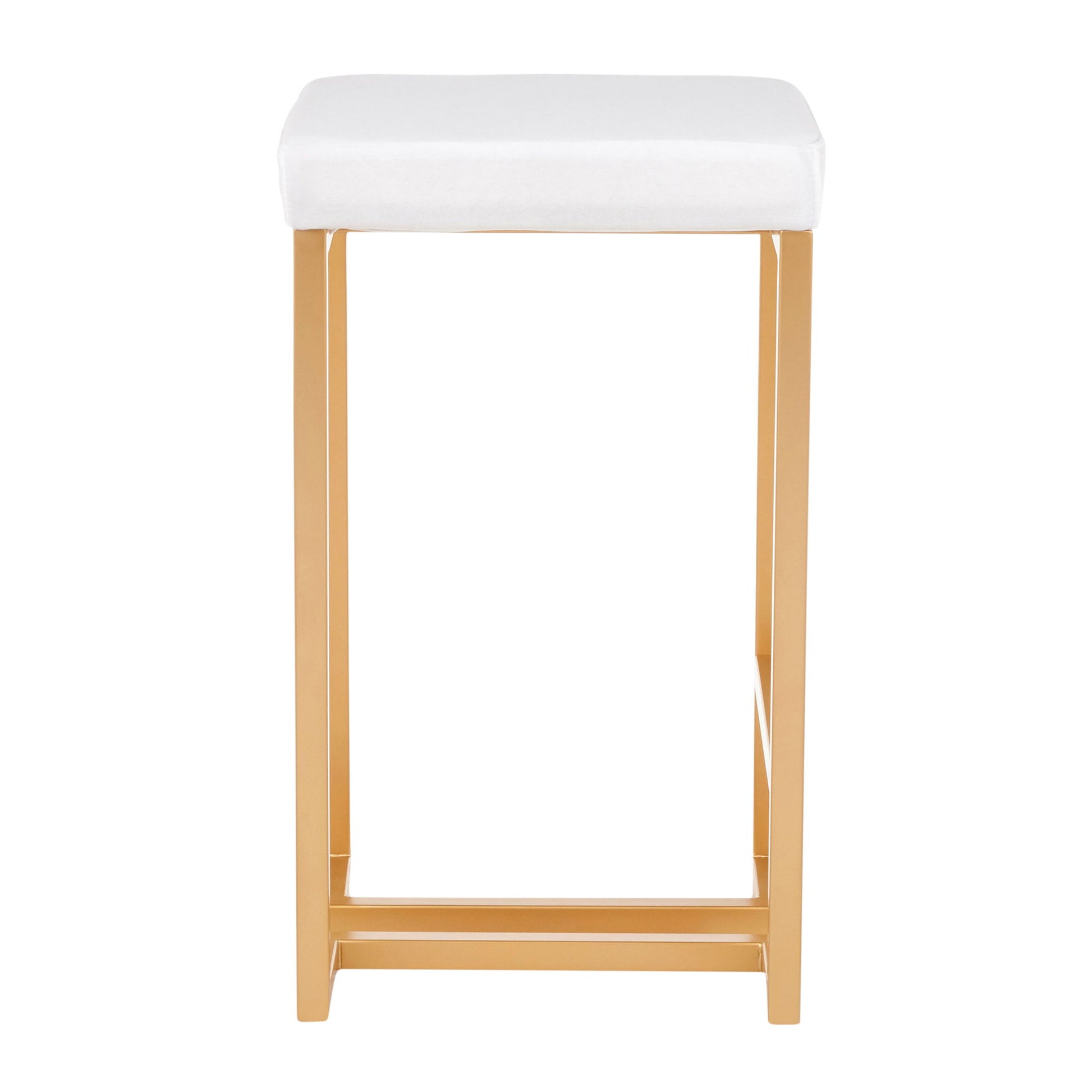 Midas - Contemporary / Glam Counter Stool (Set of 2) Lumi Source