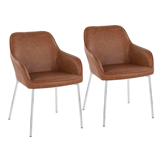 Daniella - Contemporary Moder Dining Chair (Set of 2) Lumi Source