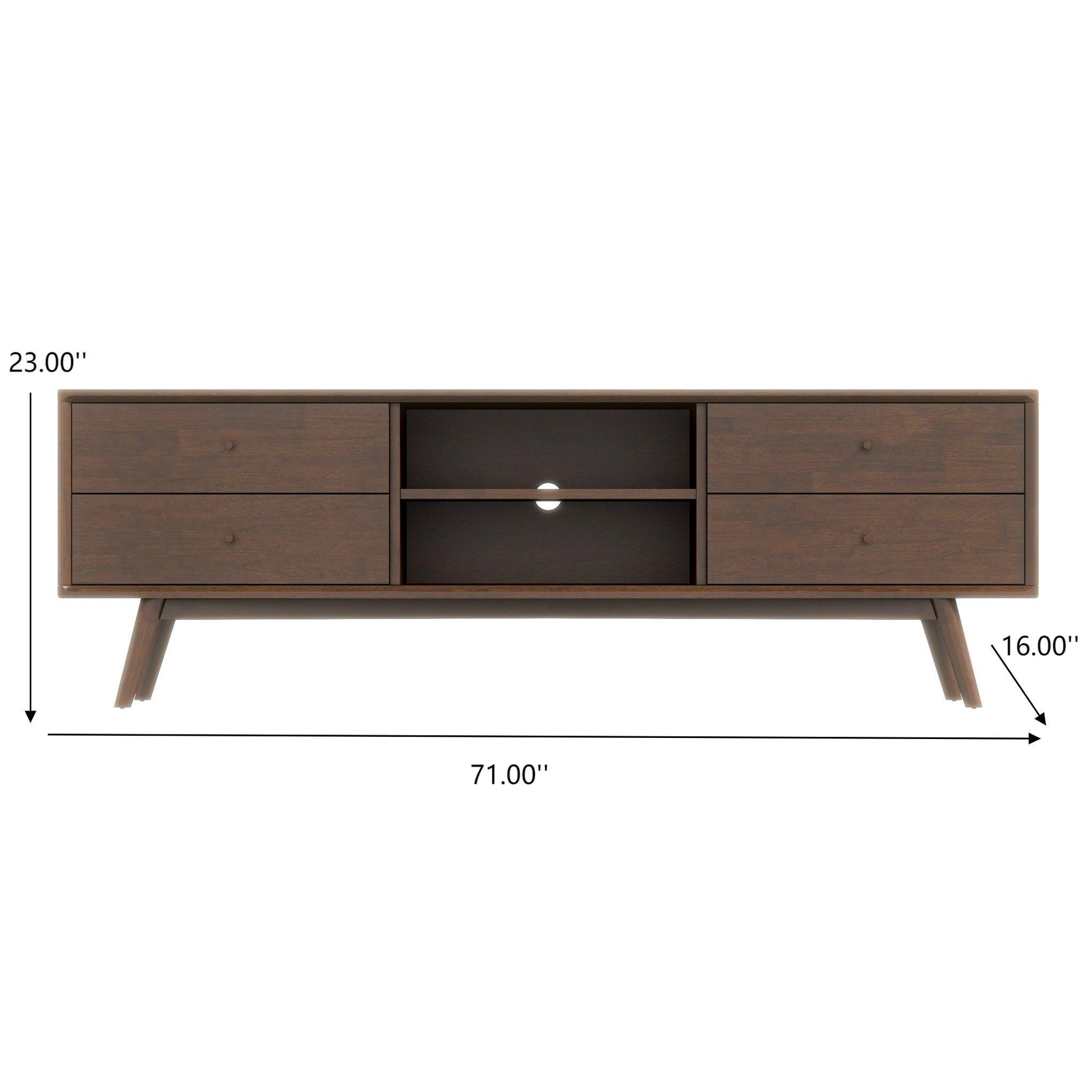 Caroline - Modern TV Stand Up To 72" Ashcroft Furniture