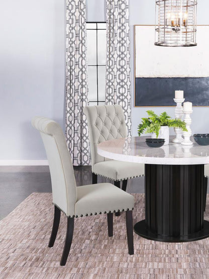Alana - Upholstered Dining Side Chair (Set of 2) CoasterElevations
