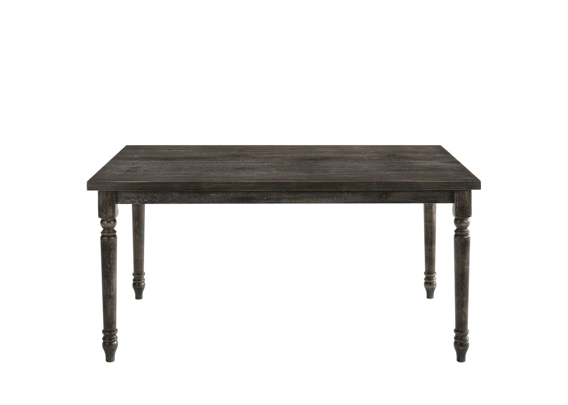 Claudia II - Weathered 7 Pieces Dining Room Set - Gray Acme