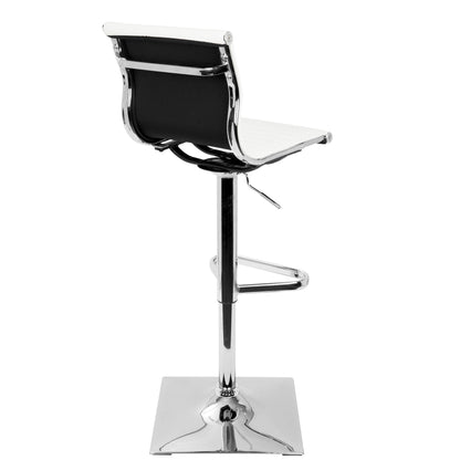 Masters - Contemporary Adjustable Barstool With Swivel Lumi Source