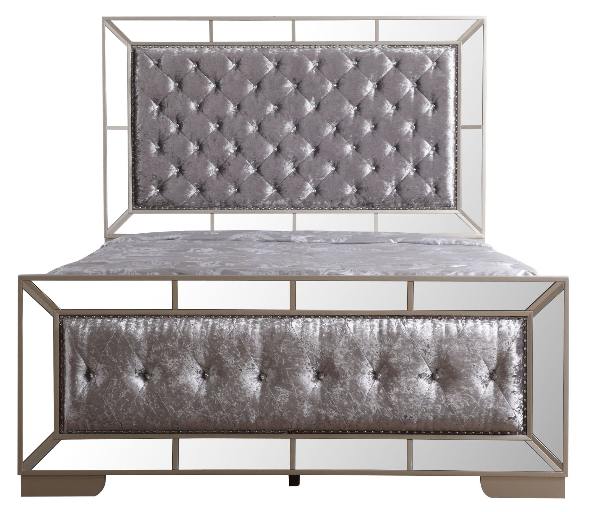 Stylish Contemporary Bed With Minimalist Design Glory Furniture