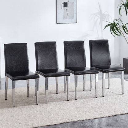 Elegant Upholstered Chairs & Metal Legs Home Essentials