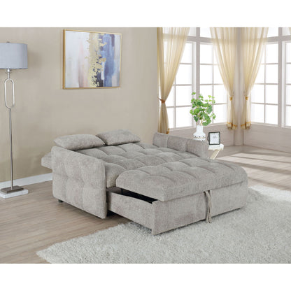 Alvara - Tufted Cushion Pull Out Sleeper Sofa Bed Furniture Max