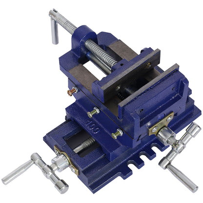 Industrial Quality Cross Slide Vise, Drill Press Metal Milling 2 Way X - Y Daily Nest