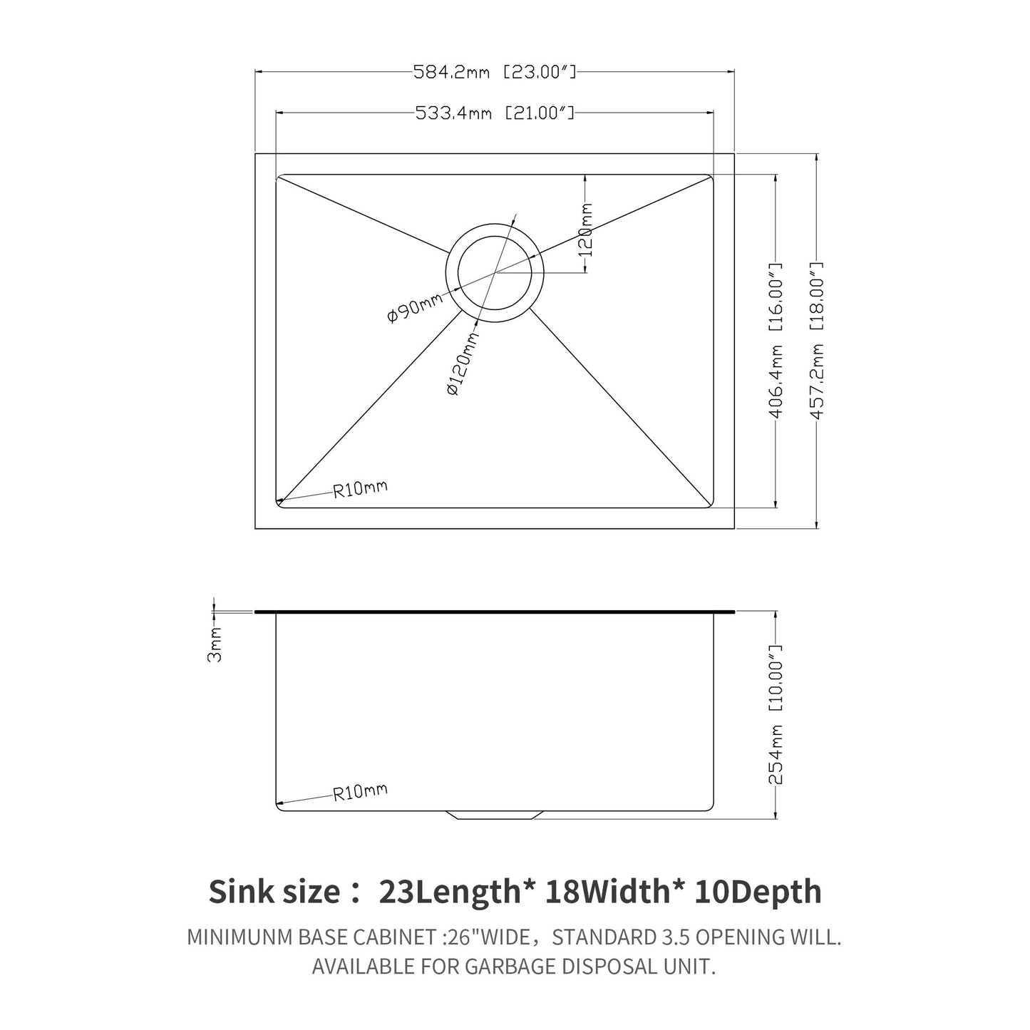 Undermount Kitchen Sink With Deep Single Bowl Daily Nest