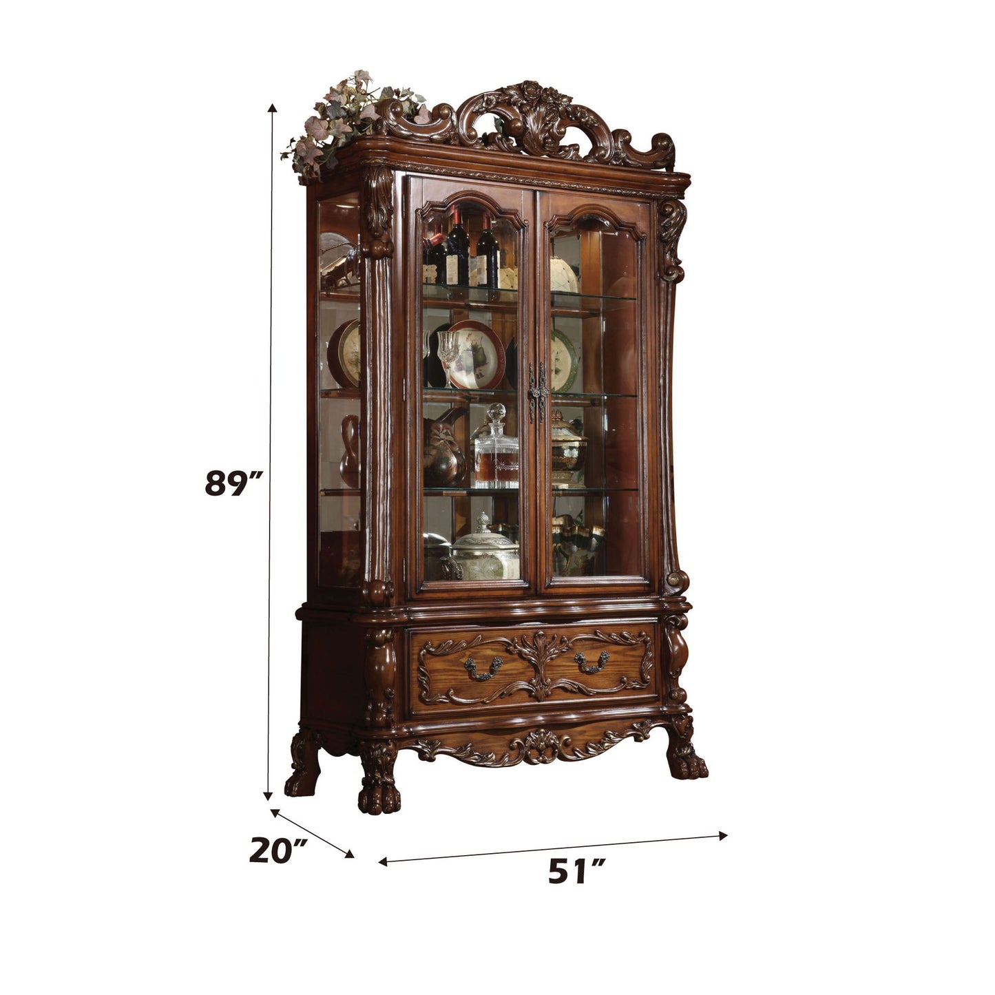 Dresden - Curio - Cherry Oak Acme