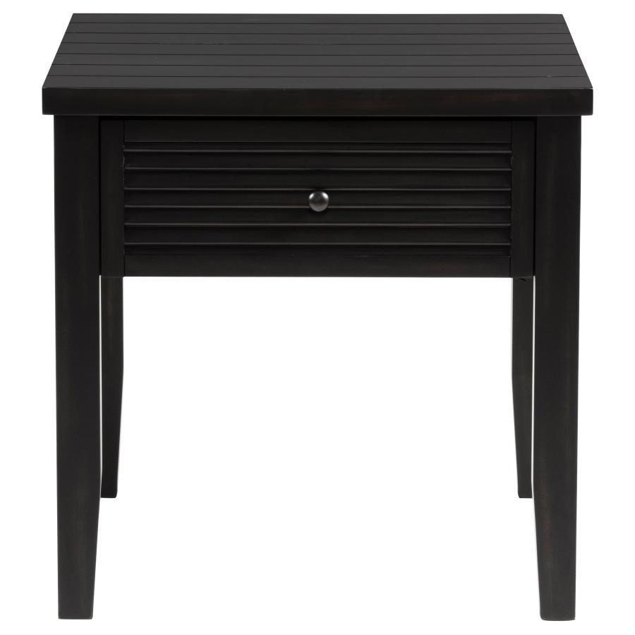 Concord - Coffee And End Table Set Distressed Coaster Fine Furniture