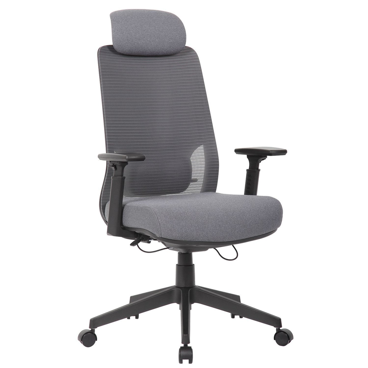 High Back Breathable Ergonomic Office Chair With Adjustable Headrest & 5D Armrest, Height Adjustable Swivel - Antique Gray Home Essentials
