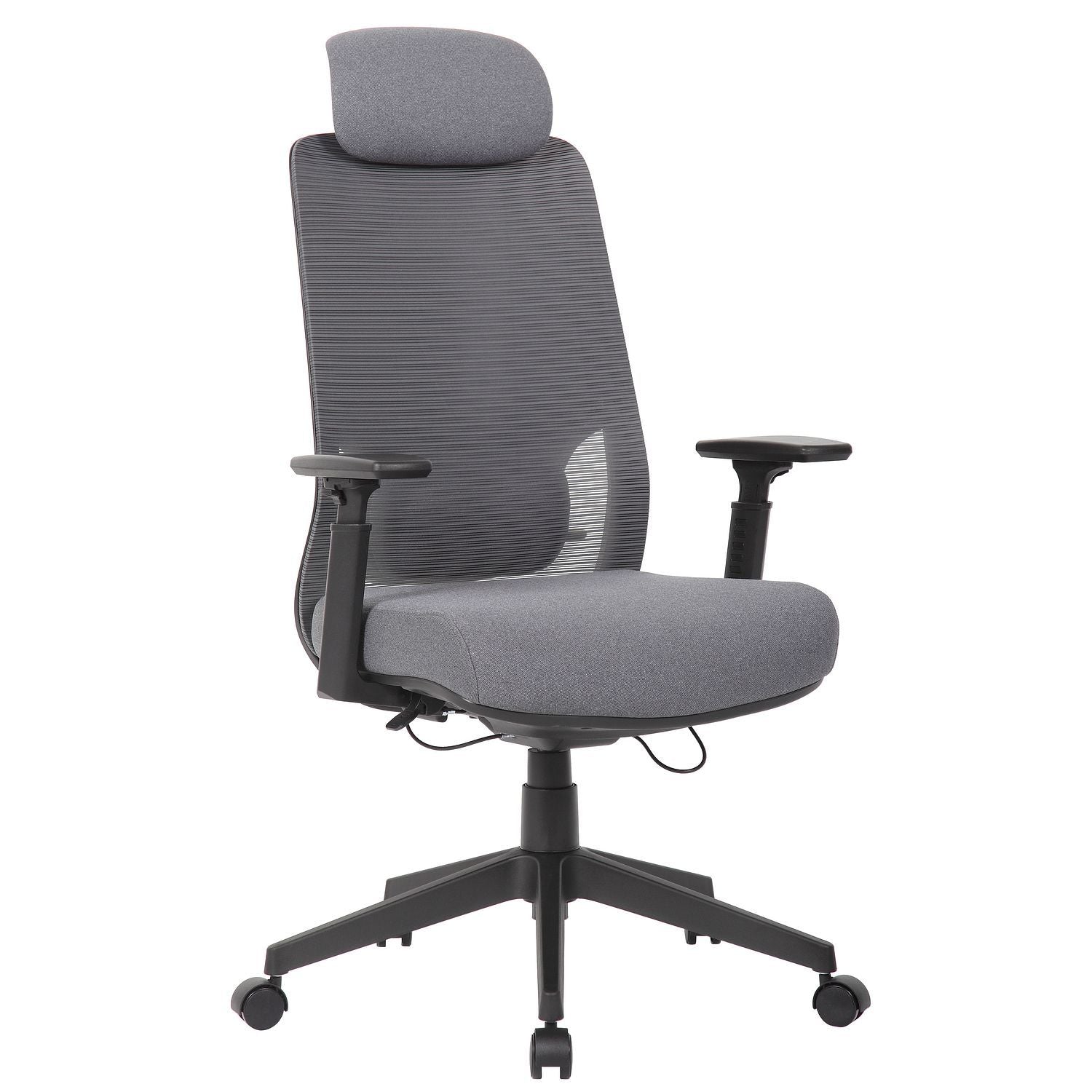 High Back Breathable Ergonomic Office Chair With Adjustable Headrest & 5D Armrest, Height Adjustable Swivel - Antique Gray Home Essentials