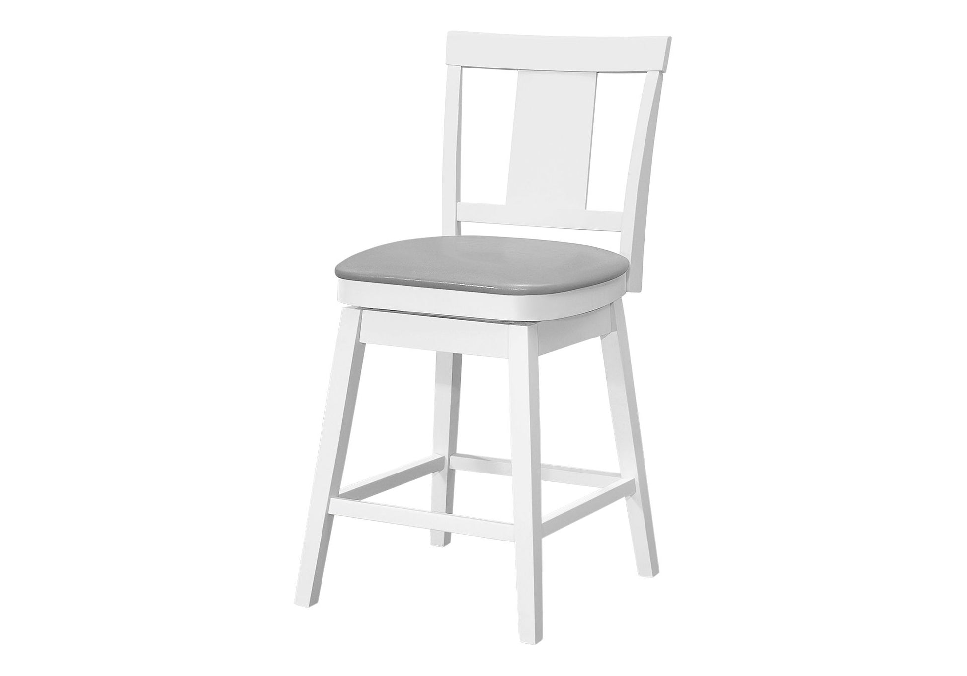 Swivel Bar Stool Counter Height, Transitional (Set of 2) 8th Street