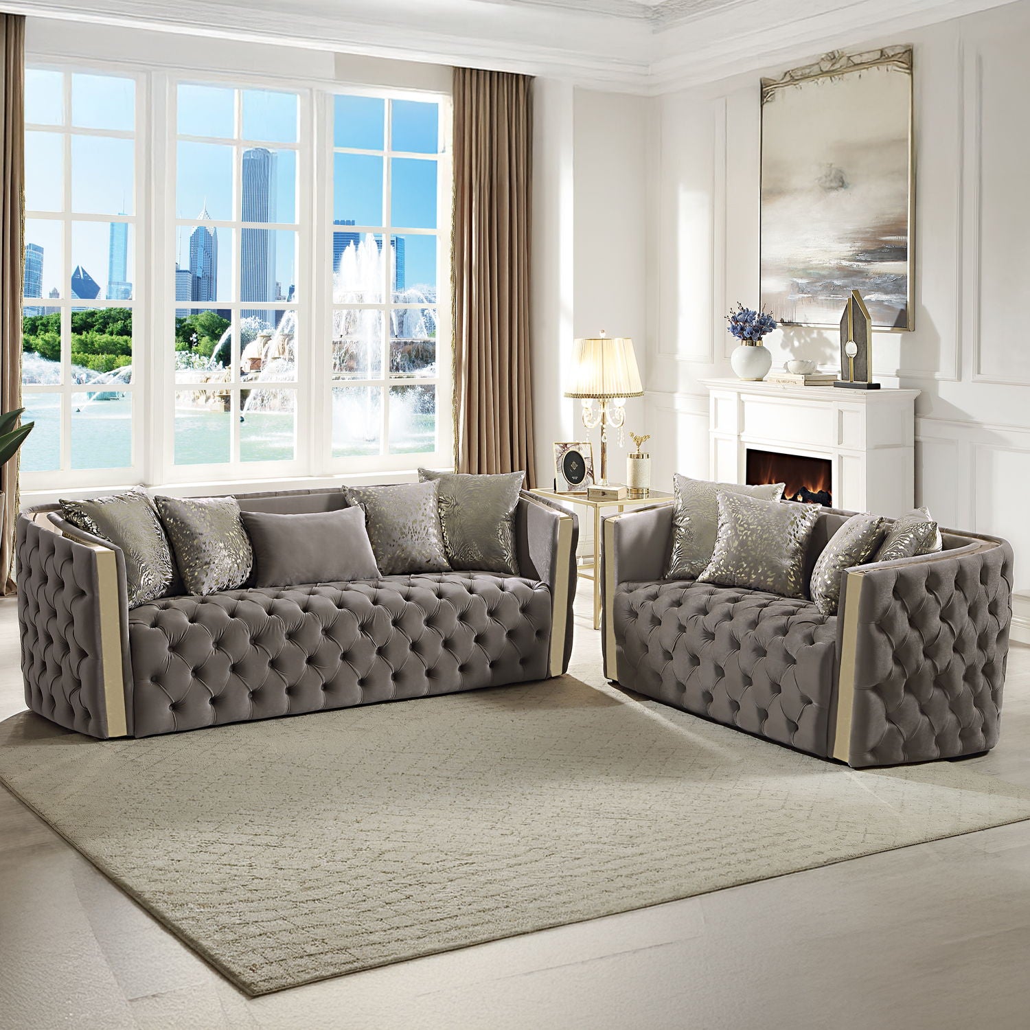 Naomi - Living Room Set Matrix Furniture Group