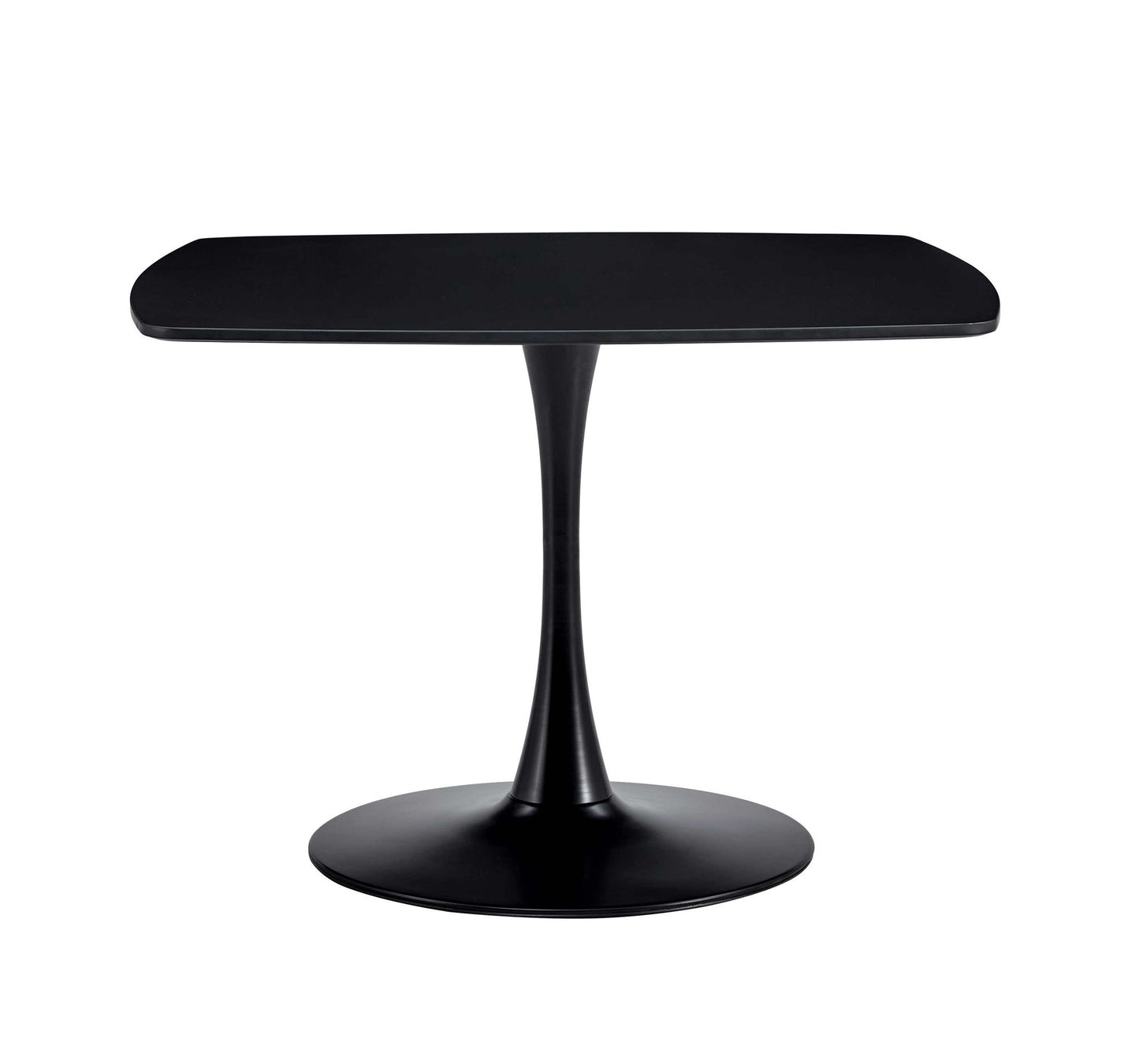 Table Mid-Century Dining Table For 4-6 People With Round MDF Table Top, Pedestal Dining Table, End Table Leisure Coffee Table Home Essentials