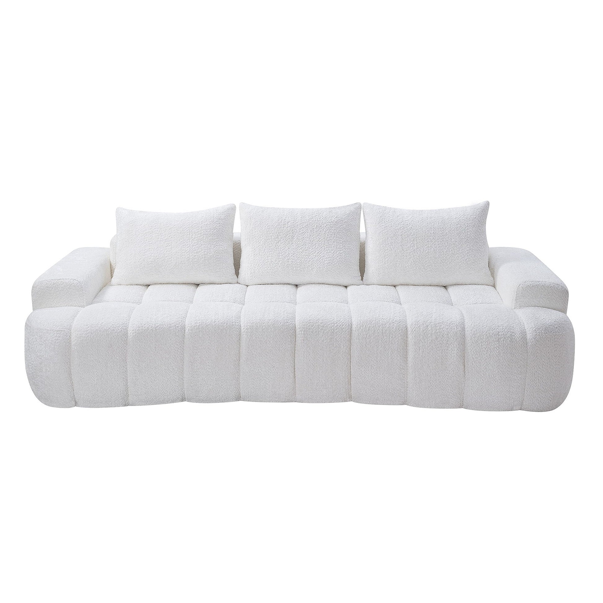 Extra Large Curved Front Compressed Sectional Sofa Home Essentials