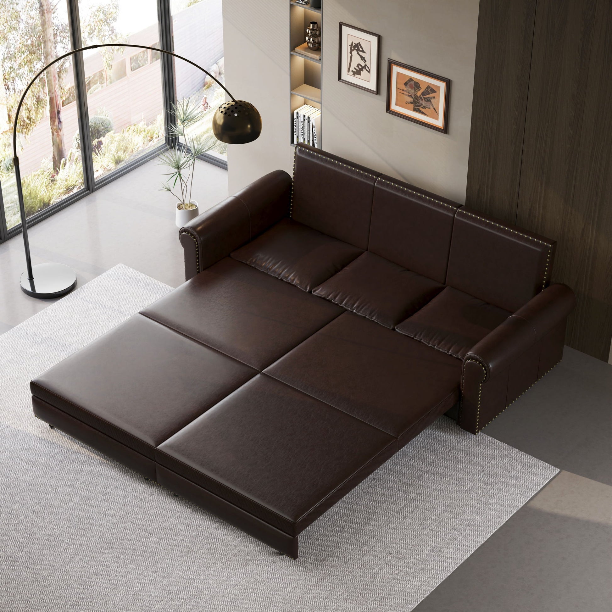 Chesterfield Sofa & Pull Out Bed Home Essentials