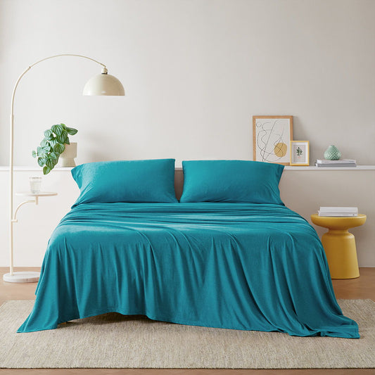 All Season Sheet Set - Teal - Fabric Intelligent Design