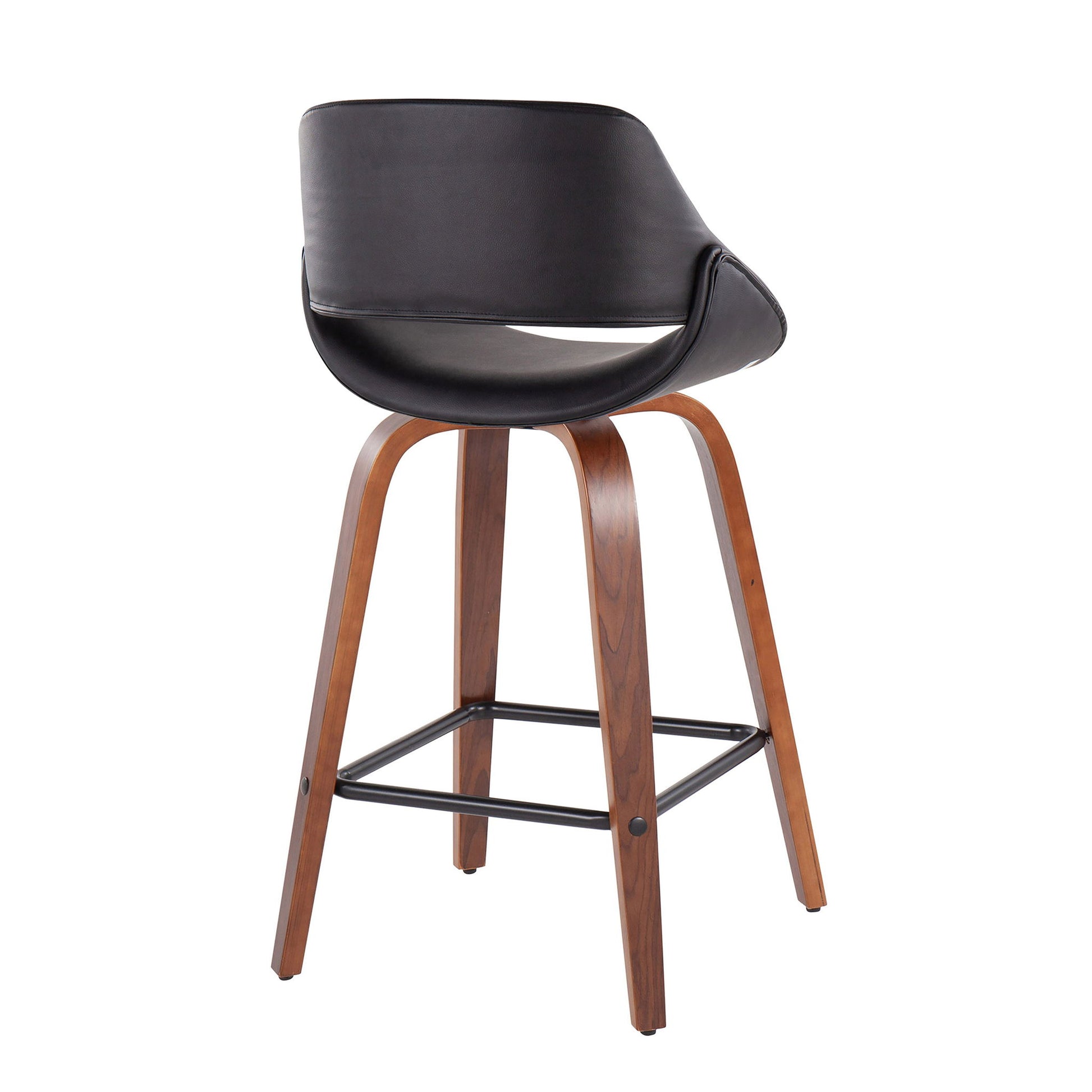 Fabrico - Mid-Century Modern, Counter Stool (Set of 2) Lumi Source