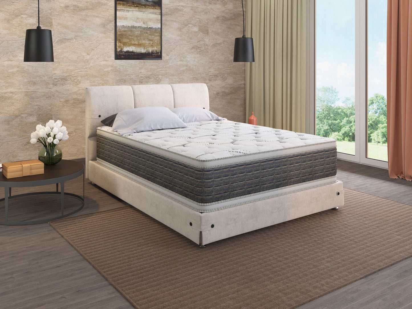 Dream Flex - 14.5" Two Sided Pillow Top Mattress Golden Mattress