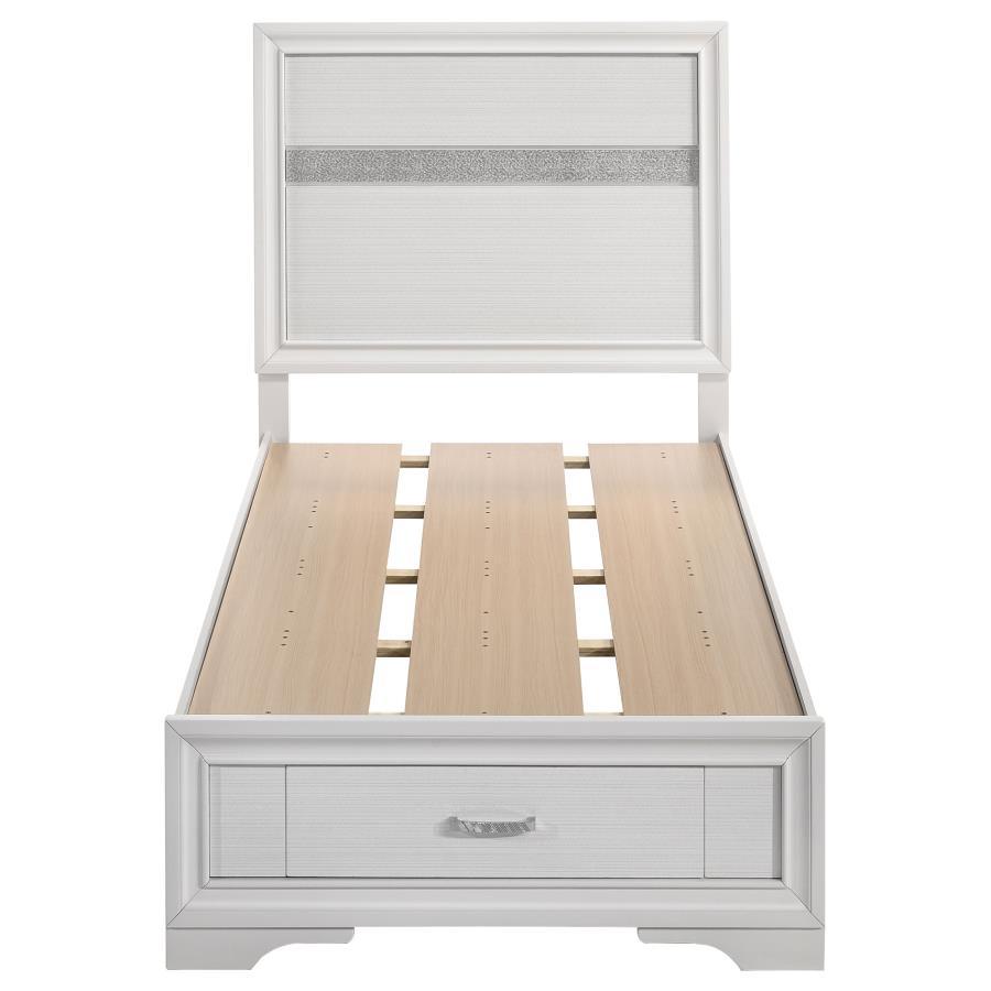 Miranda - Wood Storage Panel Bed CoasterEveryday